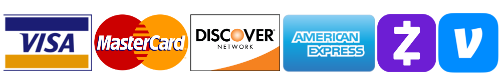 We accept all major credit cards for home inspection